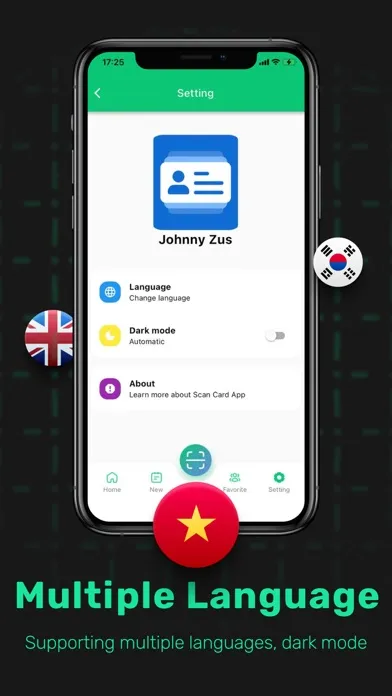 Скриншоты Visit Card Scanner PRO