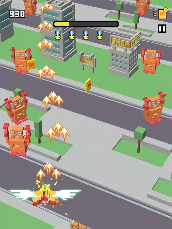 Zrzuty ekranu Pixel Shooter-War Plane Combat iPad 