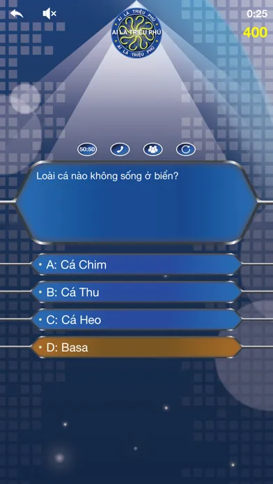 Ai là Triệu Phú Offline سکرین شاٹس