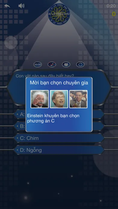 Ai là Triệu Phú Offline سکرین شاٹس