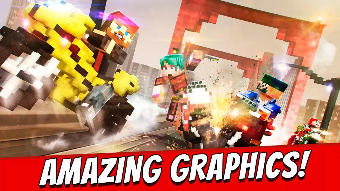 Motorbike Shoot Crafting. Mini Pixel Racing Edition For Kids Free应用截图
