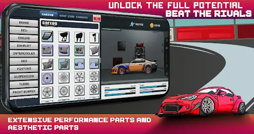 Pixel X Racer Screenshots