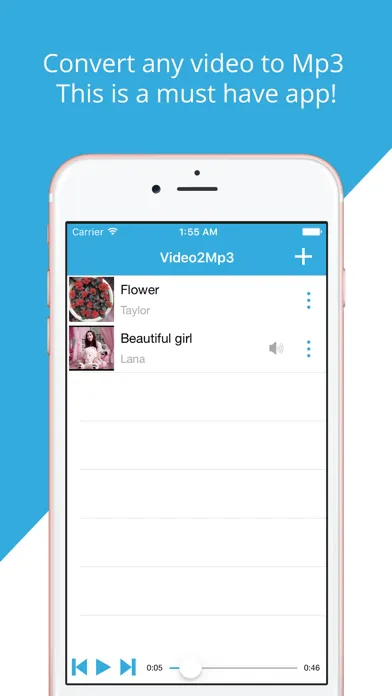 Tangkapan layar Video to Mp3 Convert