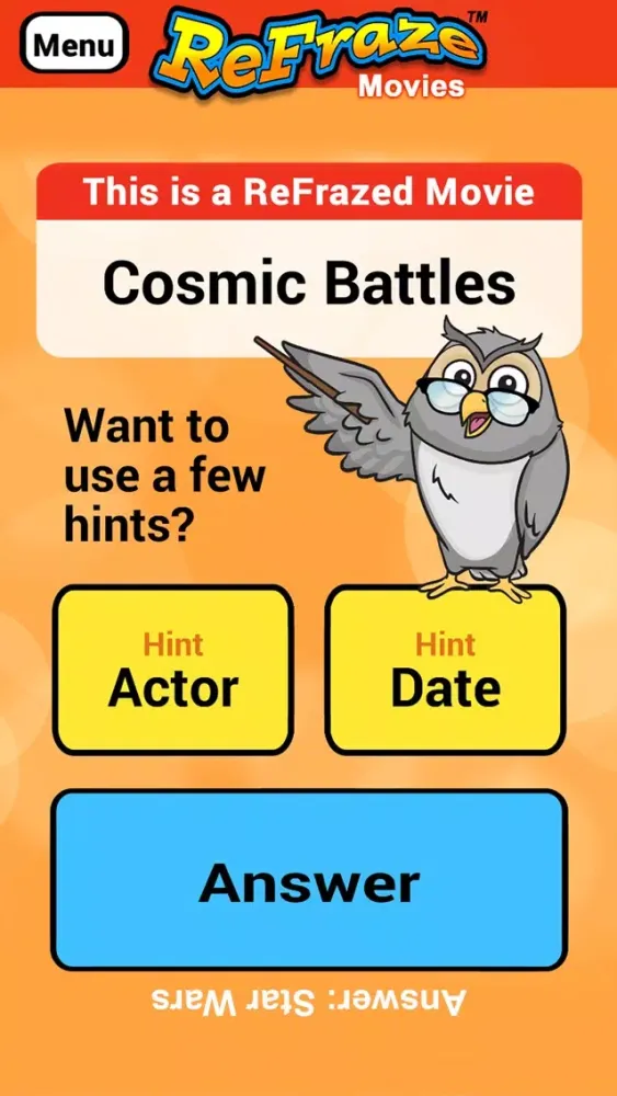 Скриншоты ReFraze: Movie Word Trivia
