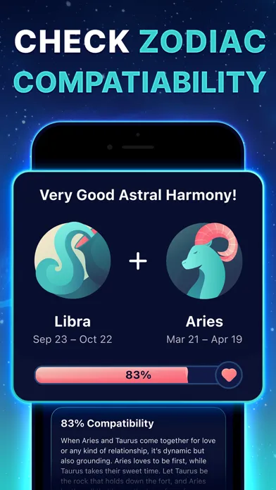 Zrzuty ekranu Natal Chart, Signs & Palmistry