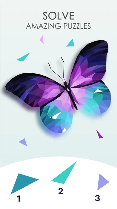 ภาพหน้าจอของ Poly Art Jigsaw 3D Puzzle Game