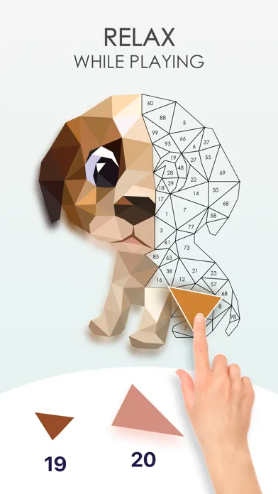 ภาพหน้าจอของ Poly Art Jigsaw 3D Puzzle Game