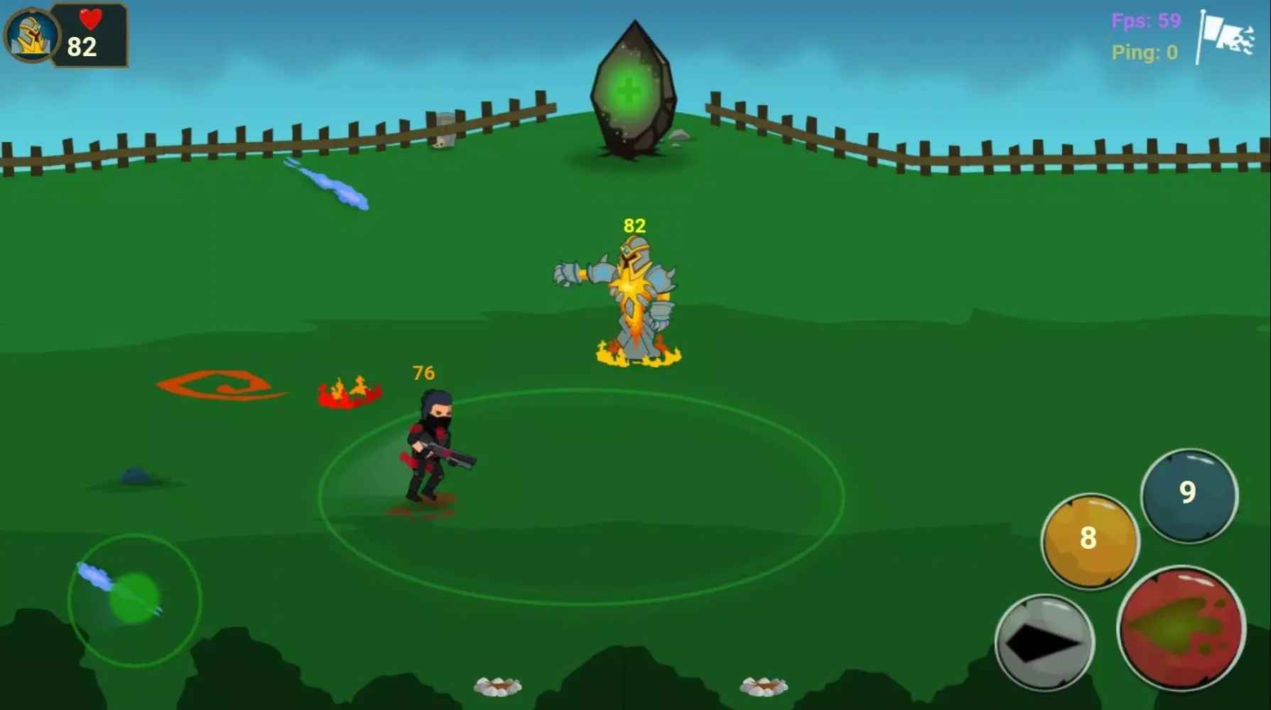 Screenshot di Battle of Cartoons