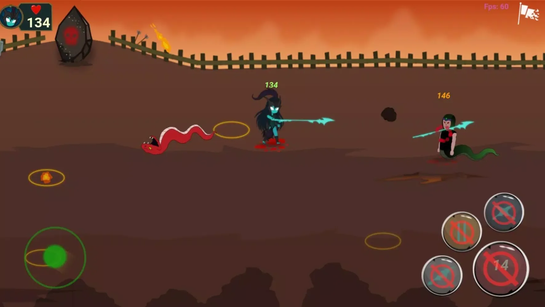 Screenshot di Battle of Cartoons