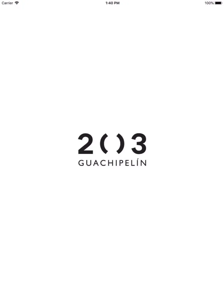 203 Guachipelín iPad 應用截圖