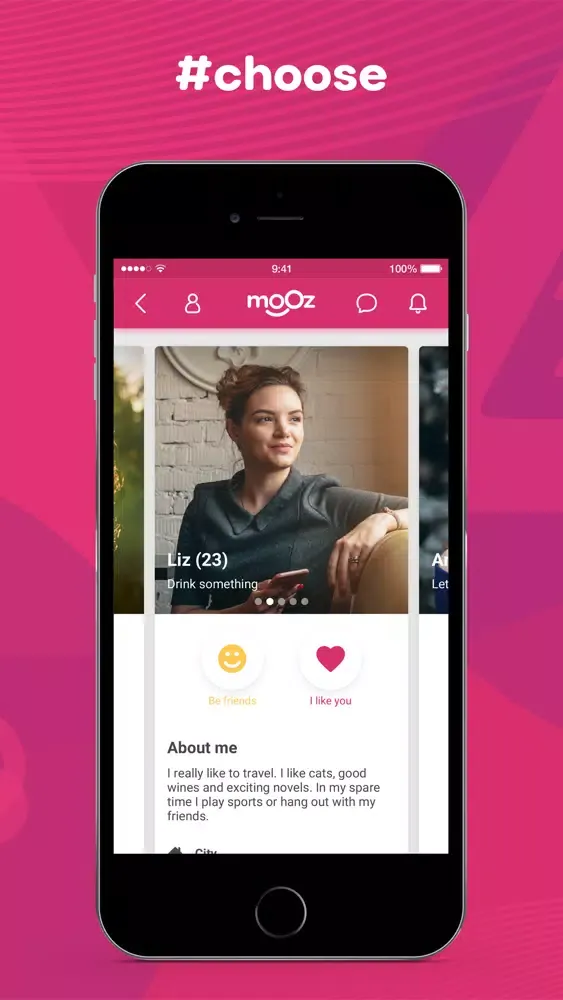 تصاویر moOz app - Meet live!