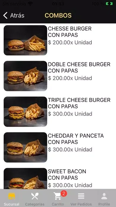 Captures d'écran de Rosario Burgers