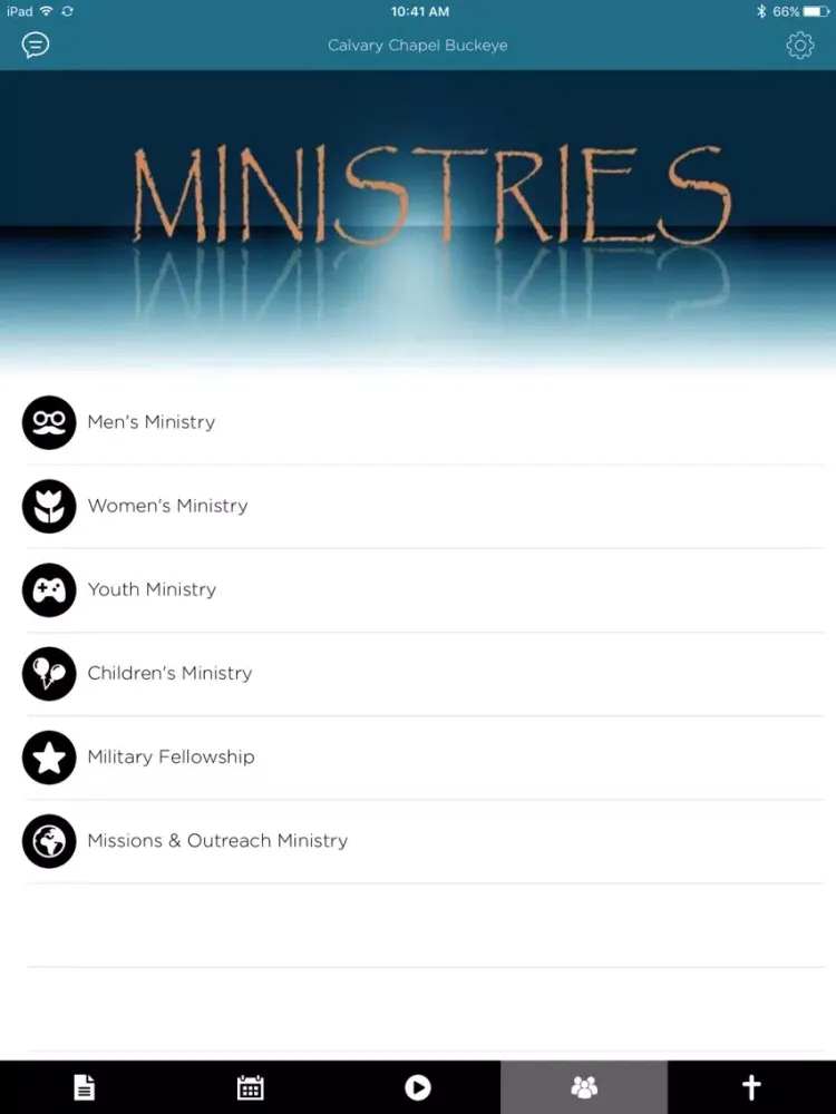 Скриншоты Calvary Chapel Buckeye iPad 