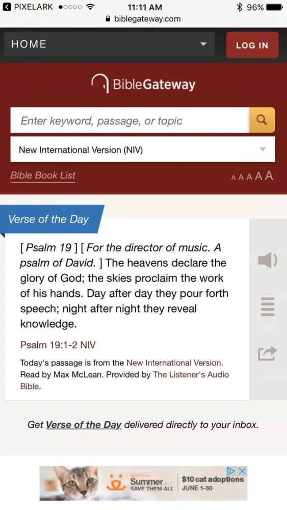 FaithLink FUMC Screenshots