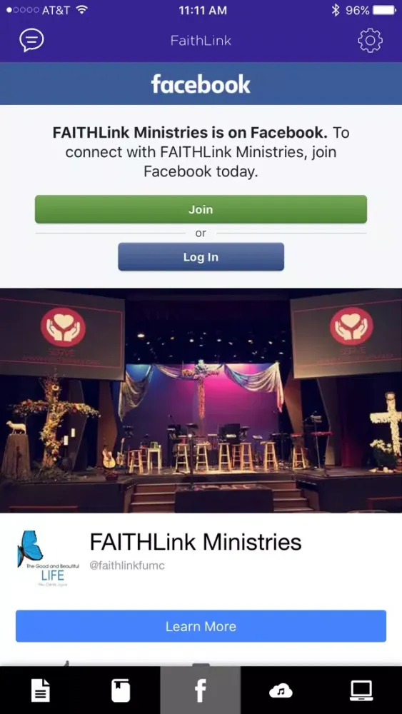 FaithLink FUMC Screenshots