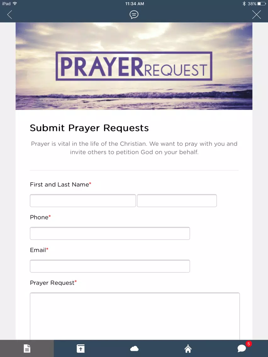Скриншоты First Christian Church of Orange Park iPad 