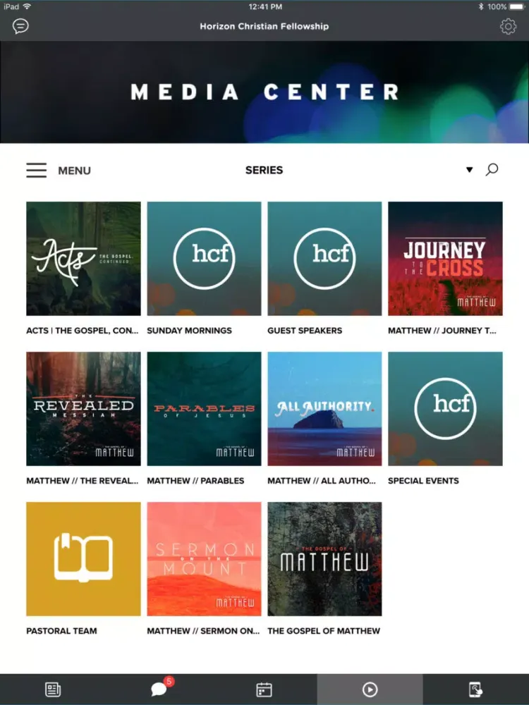 Screenshot di Horizon Christian Fellowship | SD iPad 
