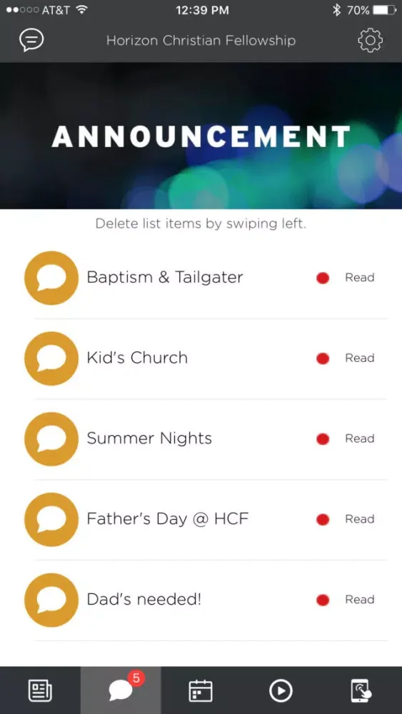 Screenshot di Horizon Christian Fellowship | SD