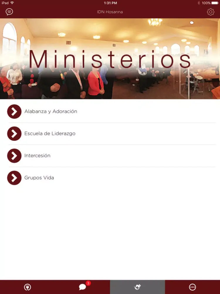 IDN Hosanna iPad 應用截圖
