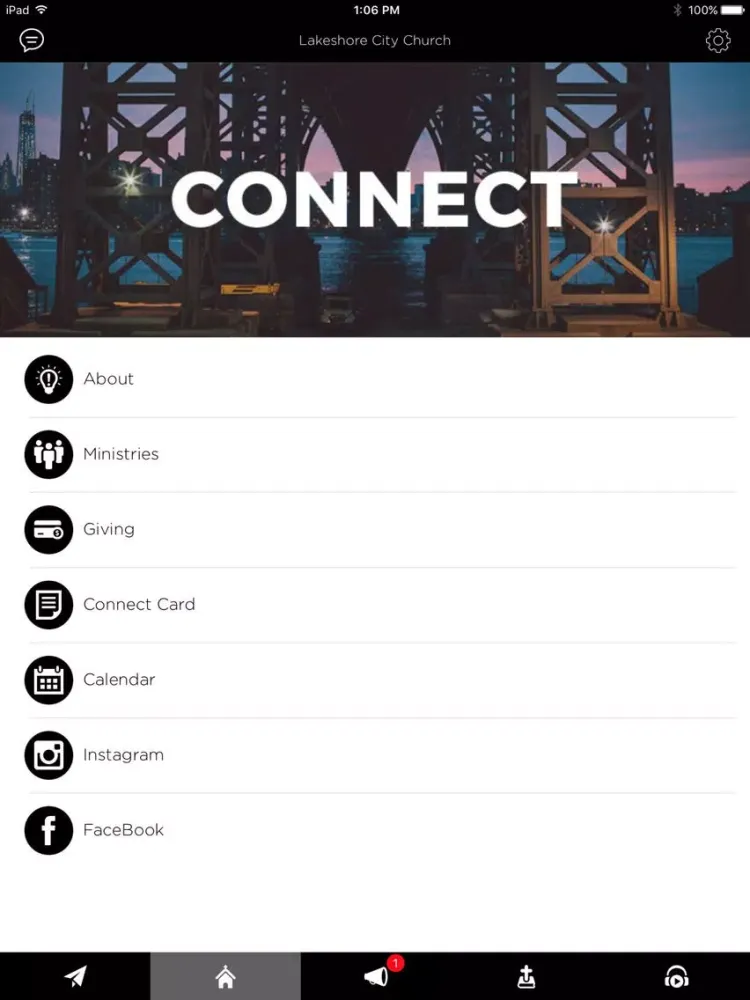 Lakeshore City Church App iPad  Screenshots
