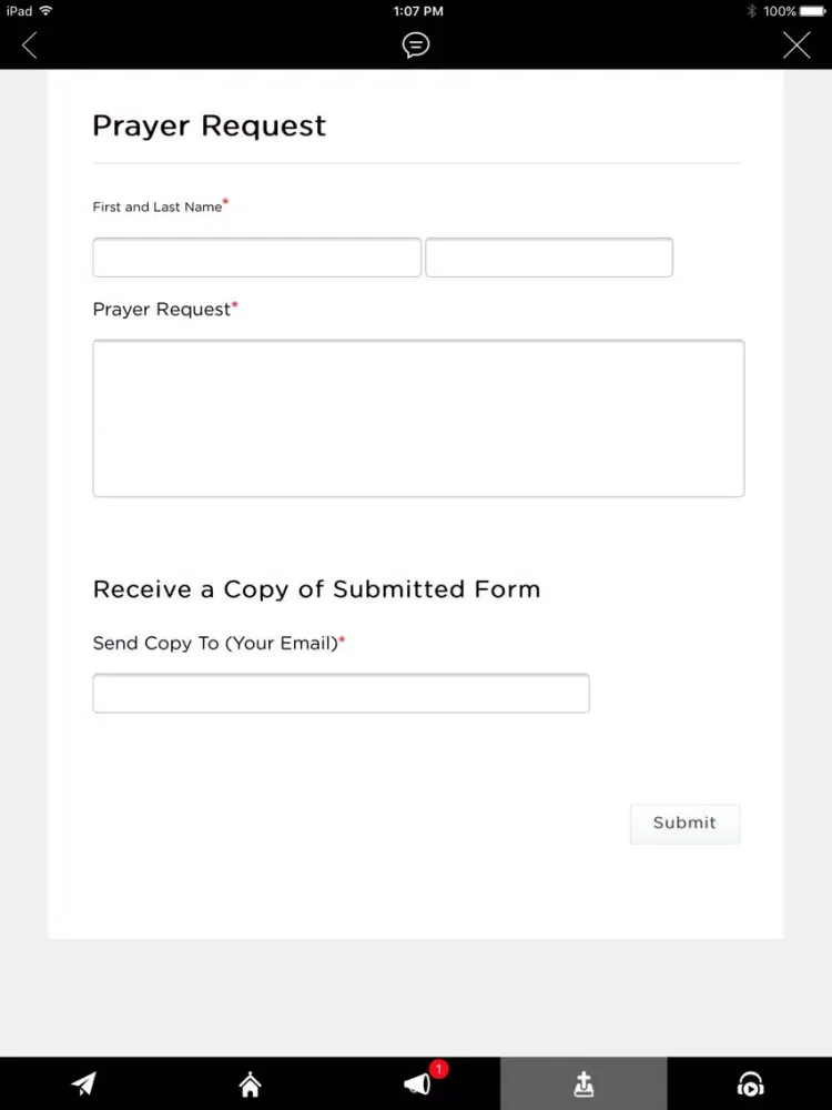 Lakeshore City Church App iPad  Screenshots