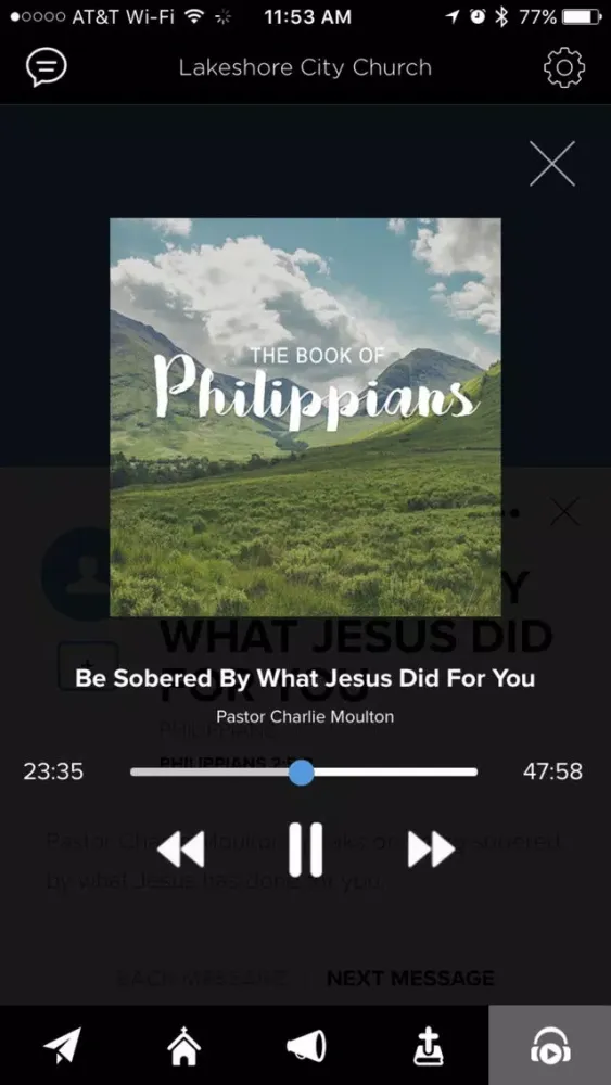 Lakeshore City Church App Screenshots