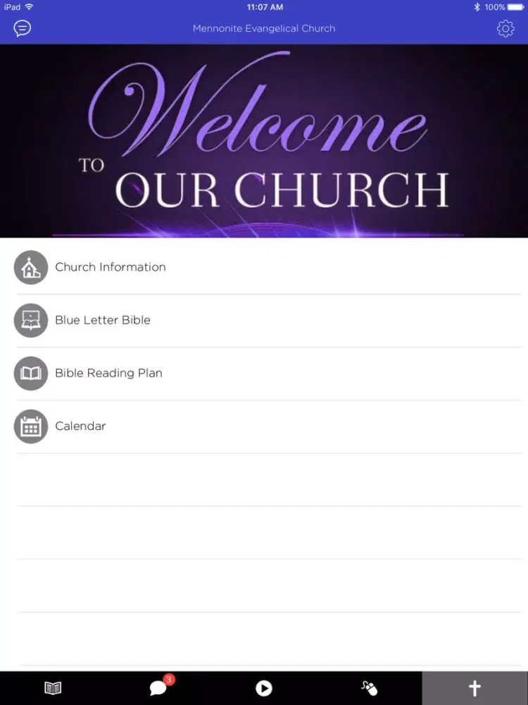 Mennonite Evangelical Church iPad  Screenshots