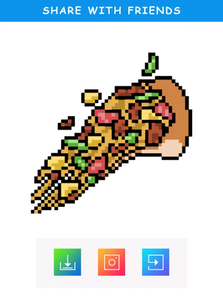 تصاویر Pixel Art - Number Coloring. iPad 
