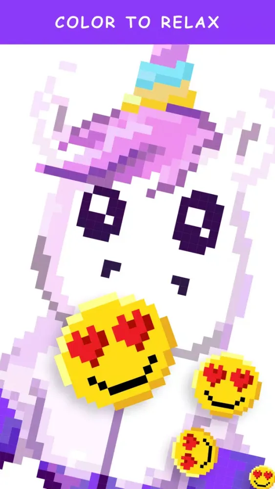 تصاویر Pixel Art - Number Coloring.