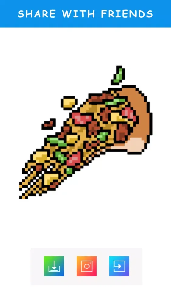 تصاویر Pixel Art - Number Coloring.