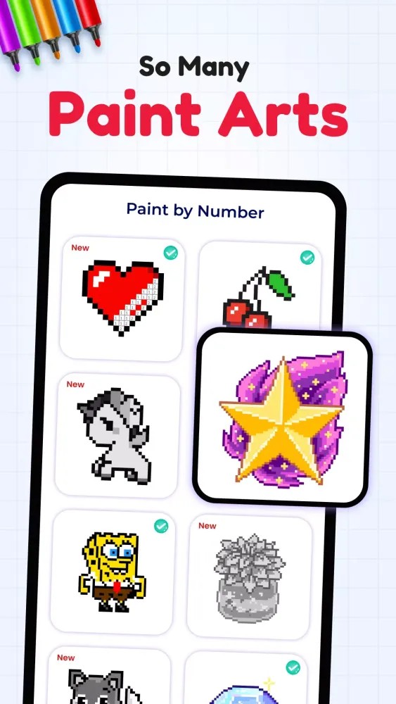 Paint by Number : Pixelbook Screenshots