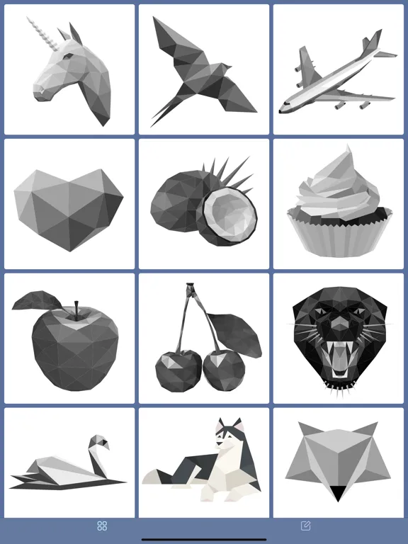 Captures d'écran de Poly Art – Jigsaw Puzzle Game iPad 