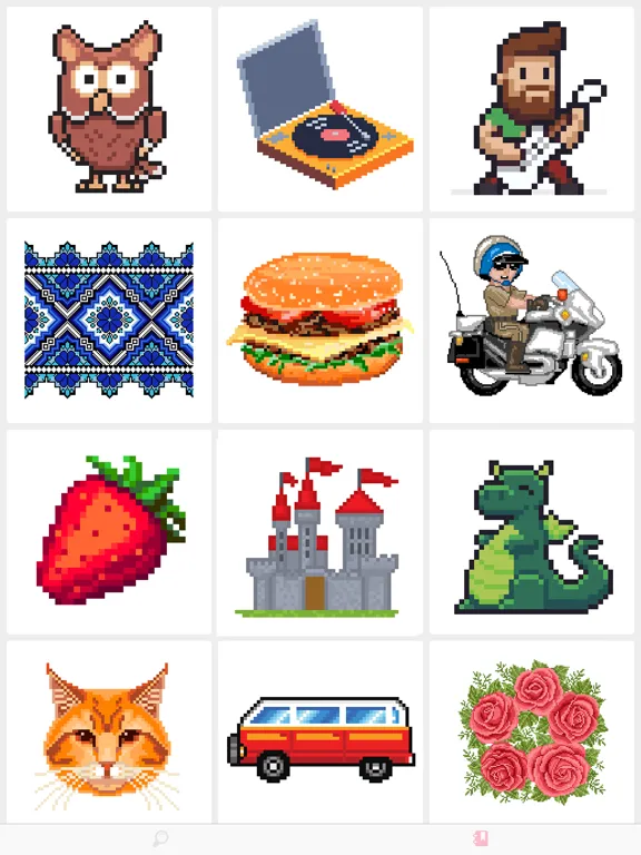 ภาพหน้าจอของ Pixel Art – Coloring Book iPad 