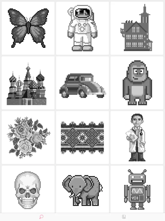ภาพหน้าจอของ Pixel Art – Coloring Book iPad 