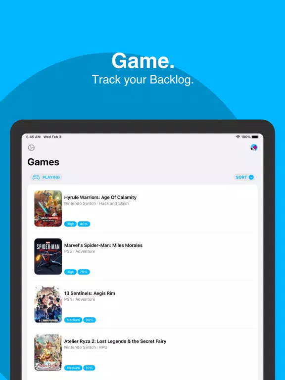 Cartridge iPad  Screenshots