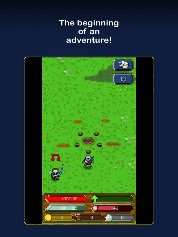 Tap Knight - Idle Adventure iPad  Screenshots