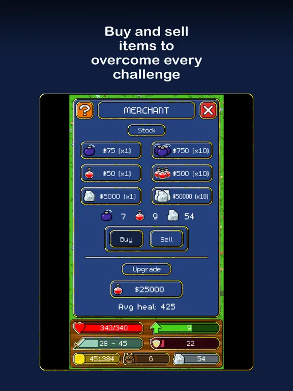 Tap Knight - Idle Adventure iPad  Screenshots