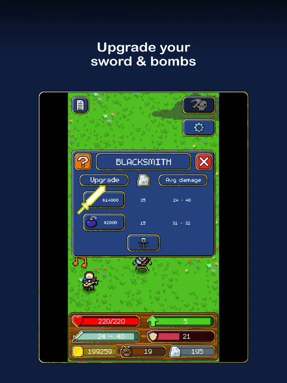 Tap Knight - Idle Adventure iPad  Screenshots