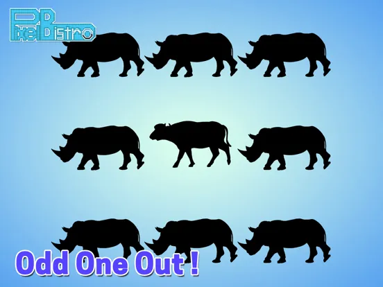 BoxZoo Kenya : Shadow Matching Game iPad 應用截圖