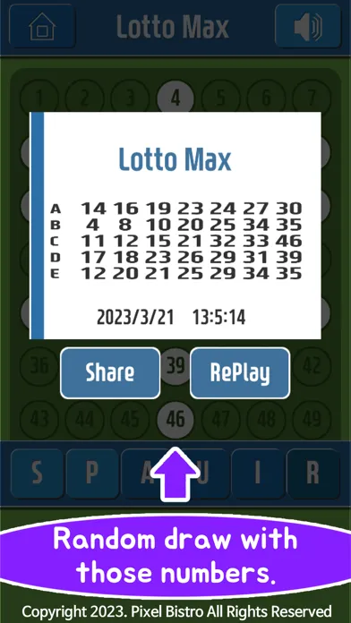Скриншоты MegaBall Canada : Max & 649