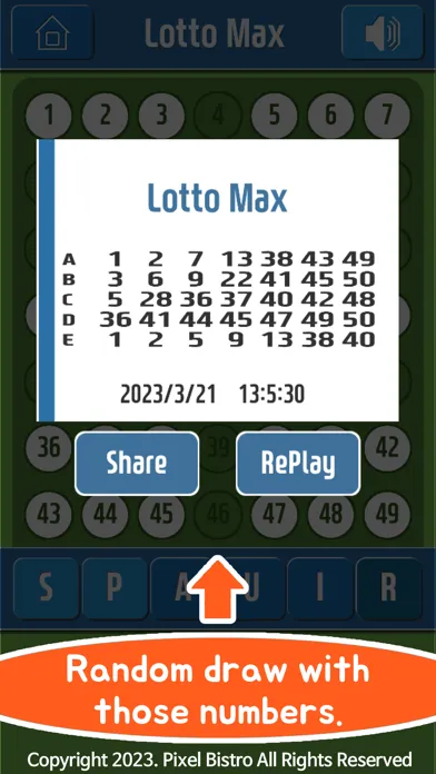 Скриншоты MegaBall Canada : Max & 649