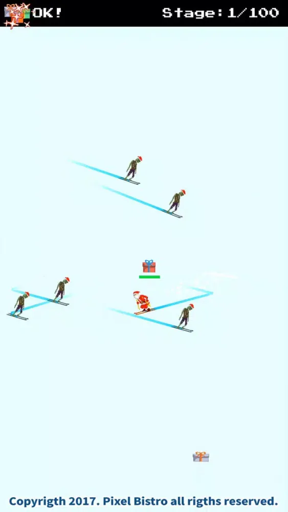 Santa Ski vs Zombies Ski Ekran Görüntüleri