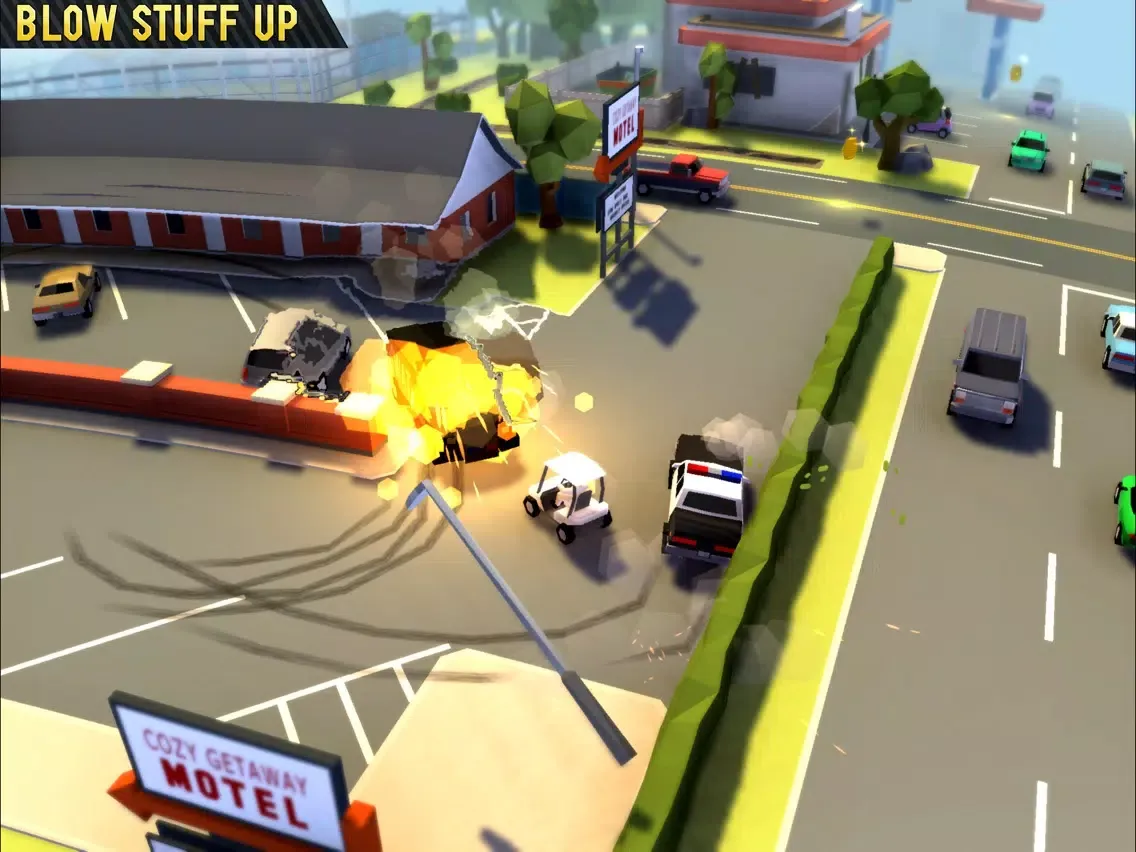 ภาพหน้าจอของ Reckless Getaway VS iPad 