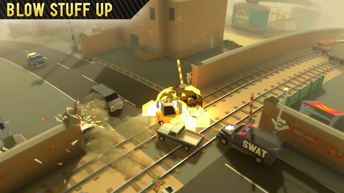 ภาพหน้าจอของ Reckless Getaway VS