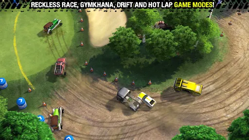 Tangkapan skrin Reckless Racing 3