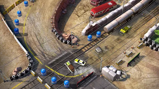 Tangkapan skrin Reckless Racing 3