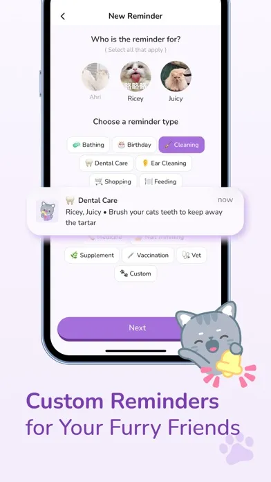 Screenshot di Cat Journal-Cat Care Companion