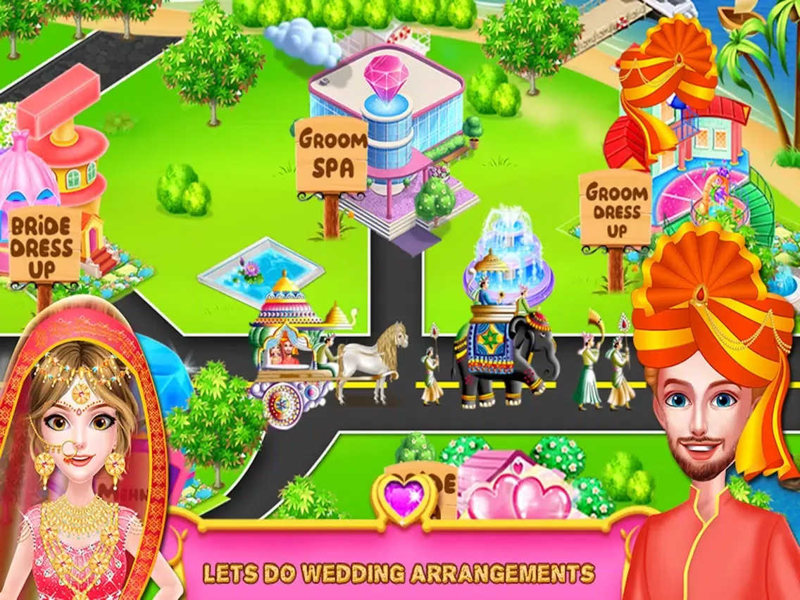 Indian Wedding Salon For Girls iPad  Ekran Görüntüleri