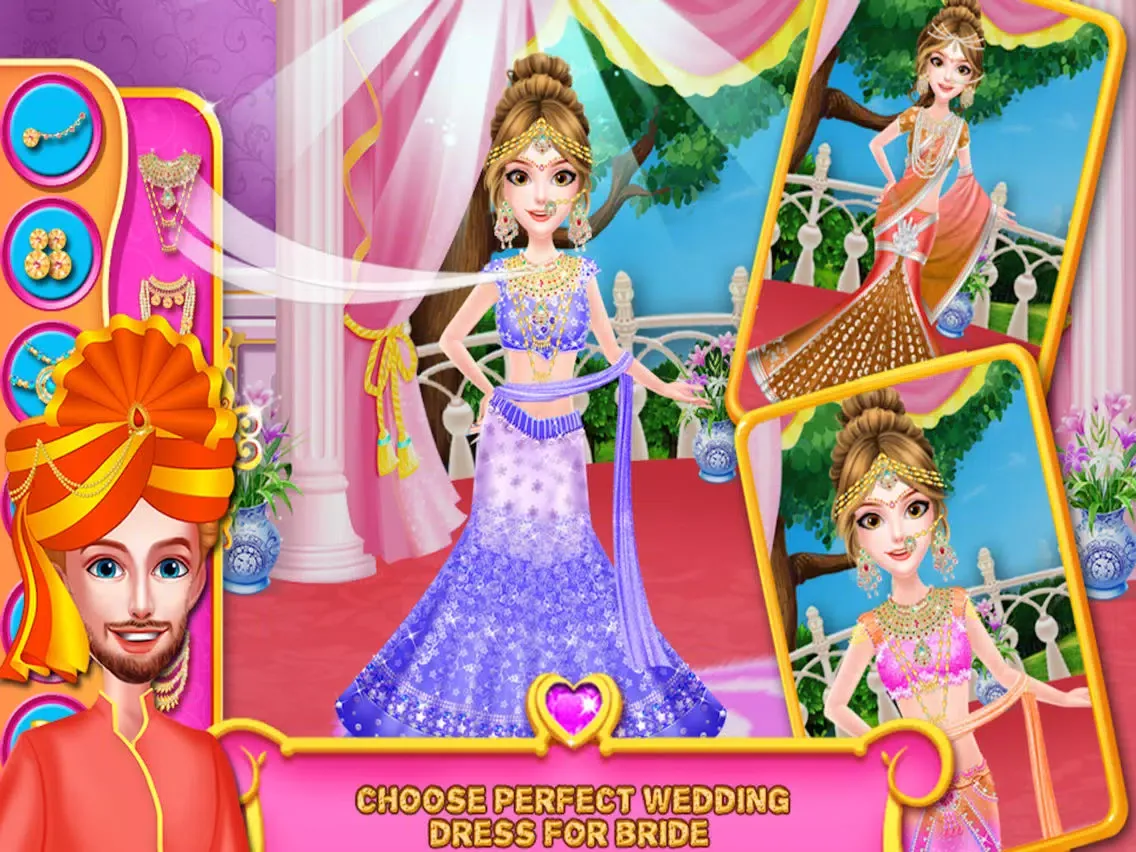 Indian Wedding Salon For Girls iPad  Ekran Görüntüleri