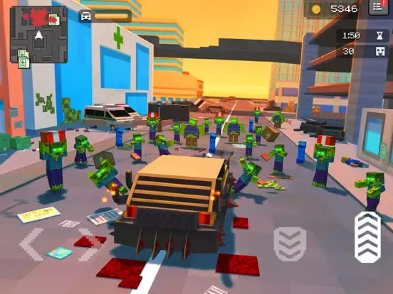 Zrzuty ekranu Pixel City Wars: 3D FPS Strike iPad 